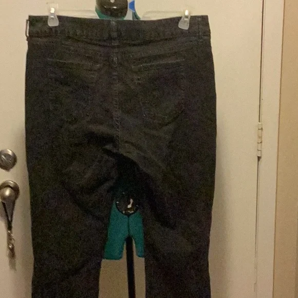 Women’s Riders by Lee Mid Rise Boot Cut Black 16 P - Picture 6 of 7